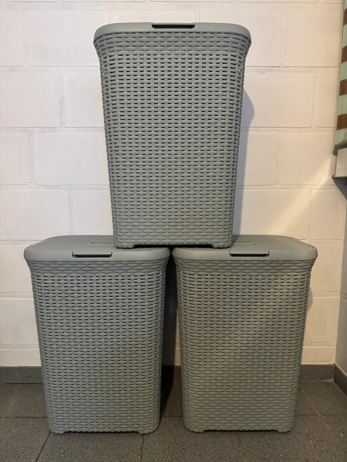 3 curver wasmanden - nieuw - 15€/st, Ophalen, Wasmand