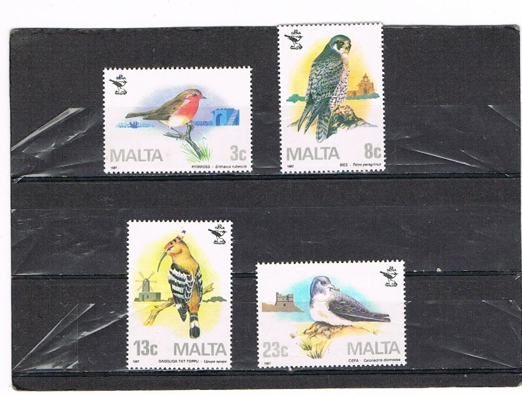 MALTA: VOGELS-REEKS POSTFRIS, Postzegels en Munten, Postzegels | Thematische zegels, Ophalen of Verzenden, Dier of Natuur