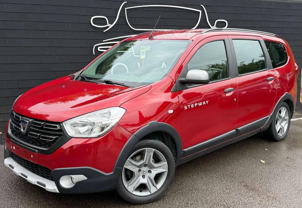 Dacia Lodgy Stepway 1.5 Blue dCi+7 PLACES+AIRCO+NAVI+EURO 6D, Rouge, Achat, Euro 6, Entreprise