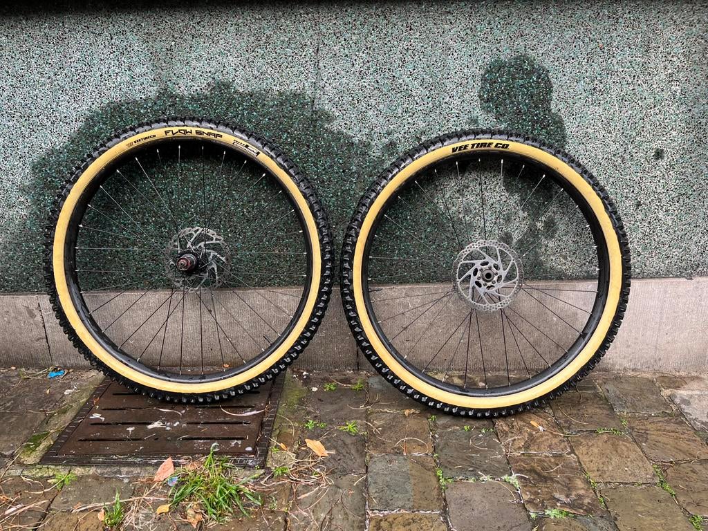 Paire de roues VTT 29p, Enlèvement