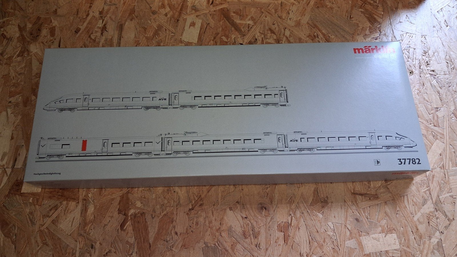 Märklin 37782 HO Spaanse AVE, Hobby en Vrije tijd, Ophalen, Wisselstroom, Locomotief, Zo goed als nieuw