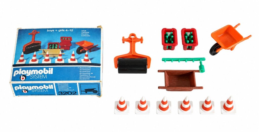 Vintage Playmobil 3202 Constructie Accessoires - Klicky 1974, Enfants & Bébés, Enlèvement ou Envoi, Utilisé