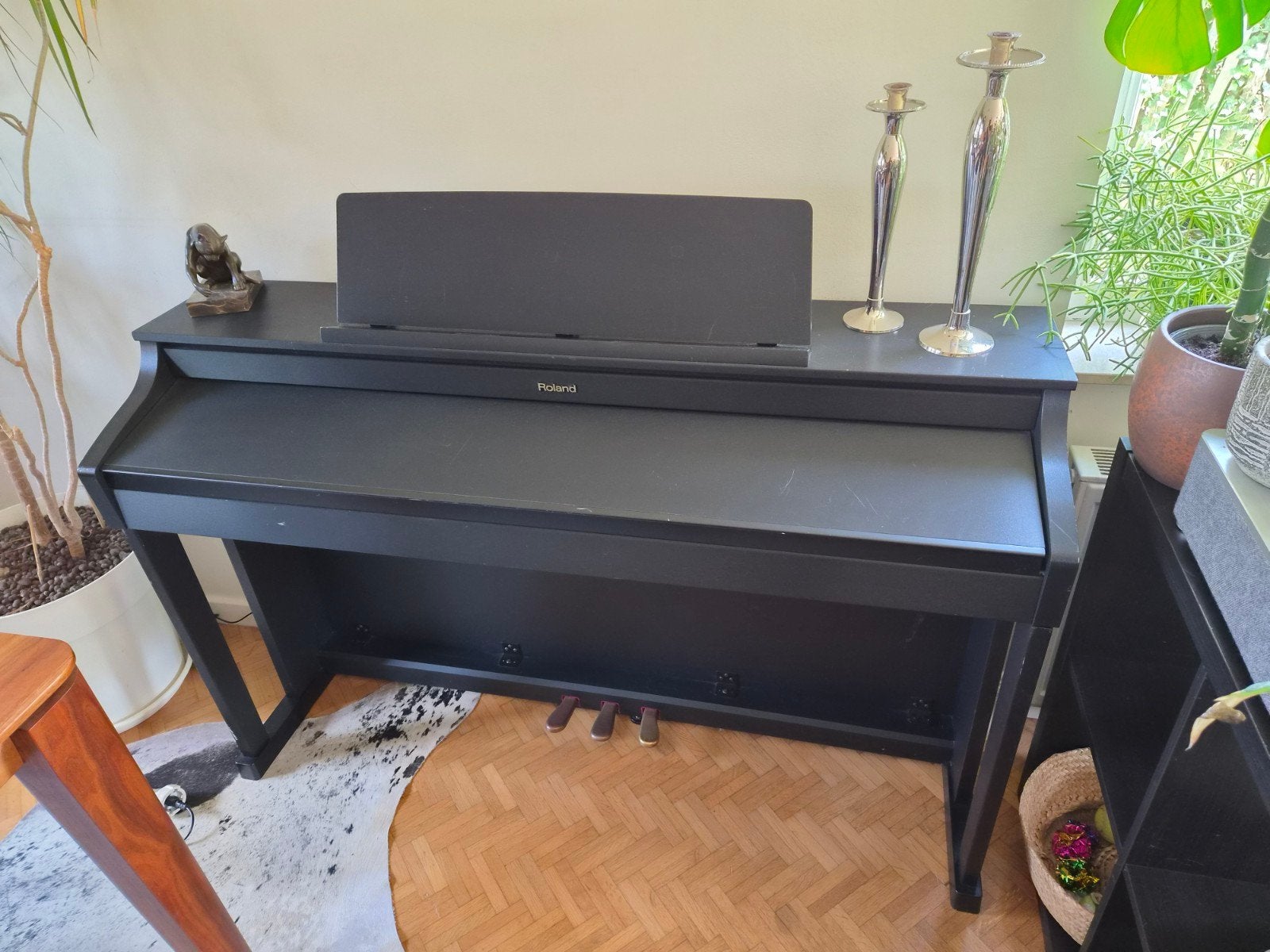 Roland HP505 Digitale Piano, Ophalen, Zwart, Digitaal, Zo goed als nieuw