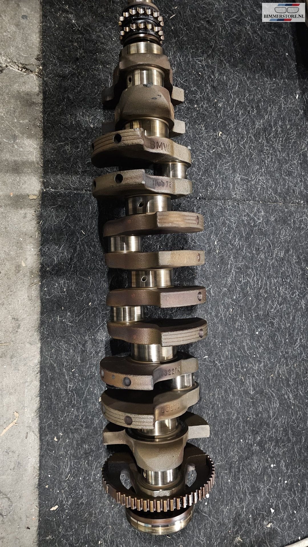 Krukas M54 525i BMW 3 / 5 Z3 Z4 X3 serie E46 E60 E61  E83 E8, Auto-onderdelen, Gebruikt, -, Ophalen of Verzenden, -