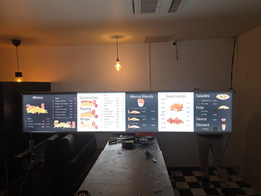 enseigne lumineuse led, Articles professionnels, Enlèvement