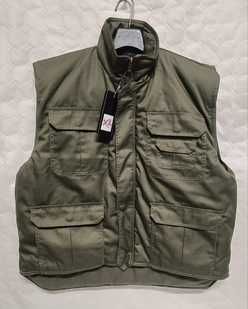 Gilet tactique Mil-tec XL kaki neuf, Neuf, Enlèvement ou Envoi, Vert, Mil-tec