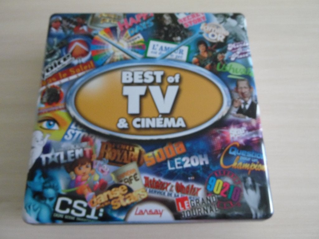 BEST OF TV & CINÉMA BOÎTE EN MÉTAL COLLECTOR LANSAY, Een of twee spelers, Ophalen of Verzenden, Zo goed als nieuw, LANSAY