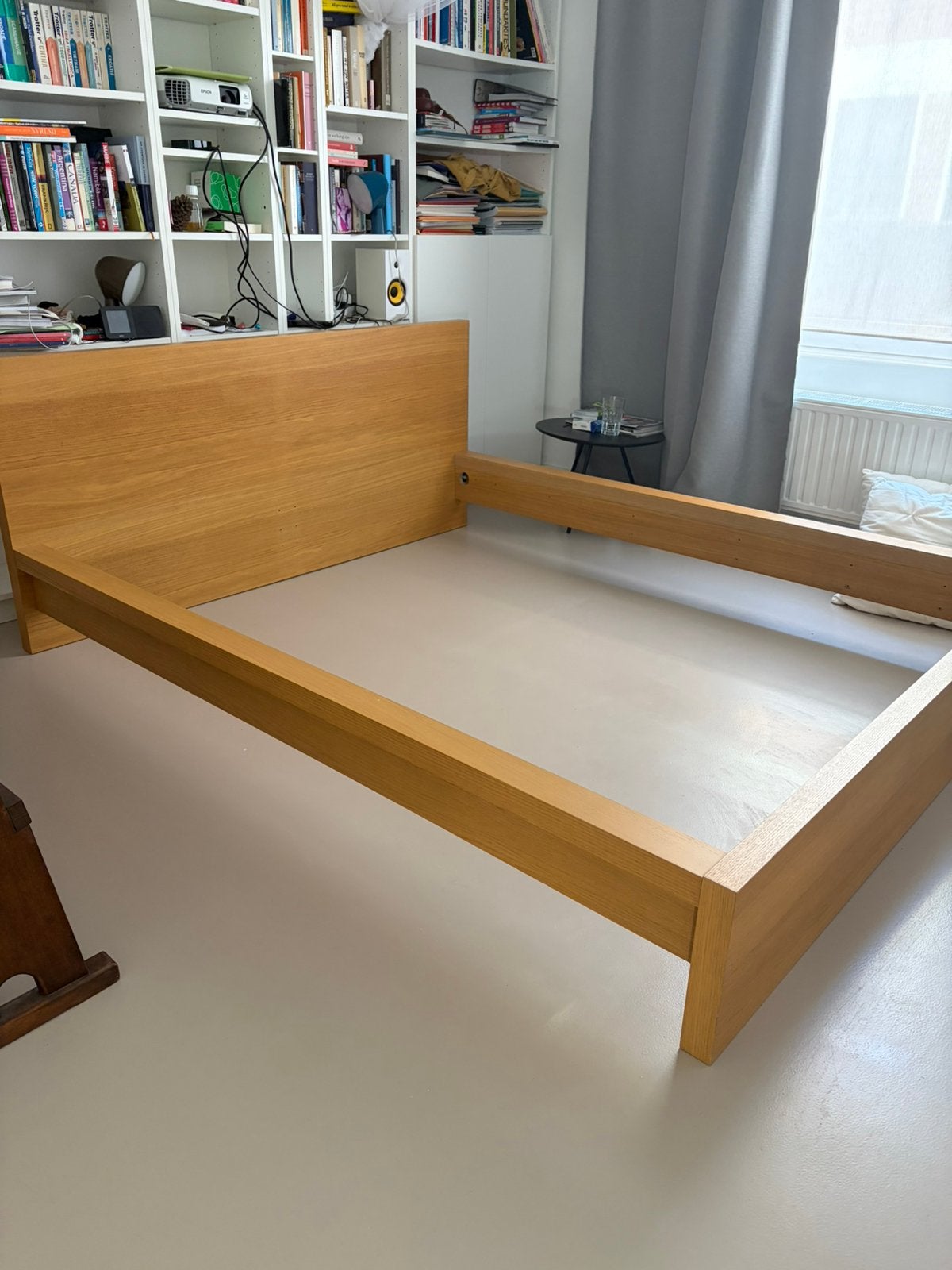 Malm bedkader voor bed van 160 x 200cm, Huis en Inrichting, Ophalen, Gebruikt, Tweepersoons, 200 cm