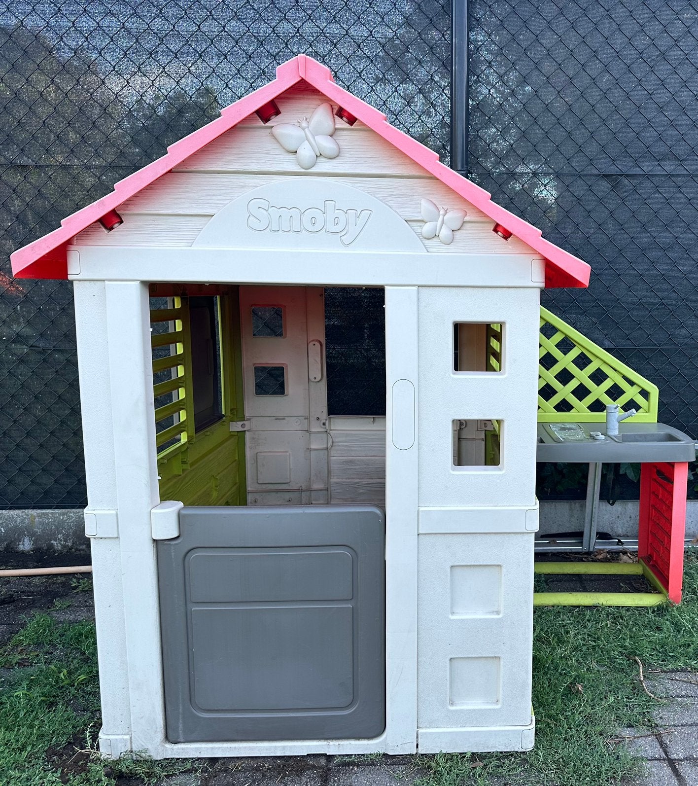 Smoby kinderhuisje, Ophalen, Gebruikt, Kunststof