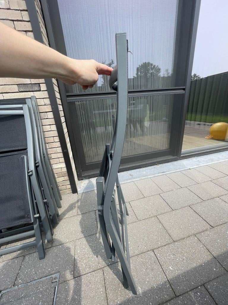 Tuinstoelen, Ophalen, Zo goed als nieuw, Kunststof, Inklapbaar