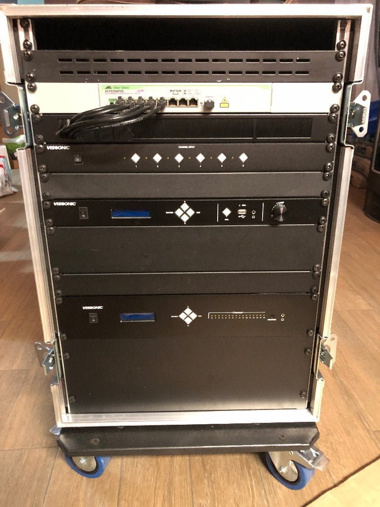 5g Wireless or Wired Conference System - DEMO RACK, Zakelijke goederen, Kantoor en Winkelinrichting | Apparatuur en Telecommunicatie