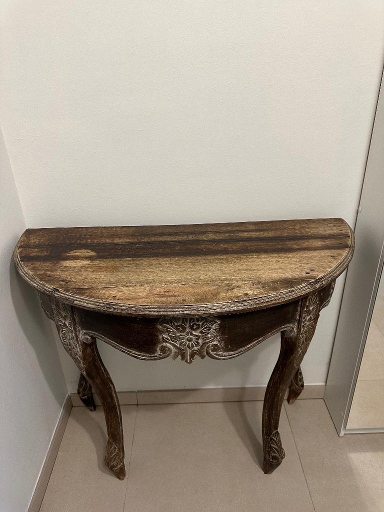 Console d’entrée, Enlèvement, Utilisé