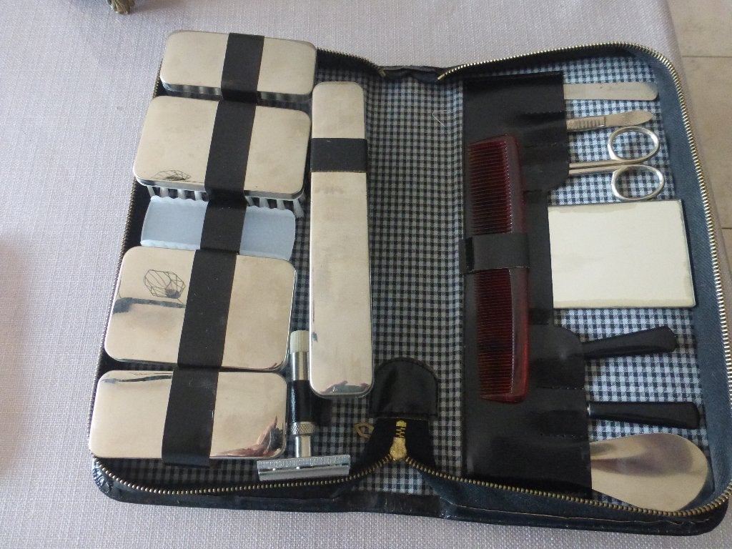 reisetui toilettas vintage nieuw, Ophalen, Nieuw, Zwart, Heer