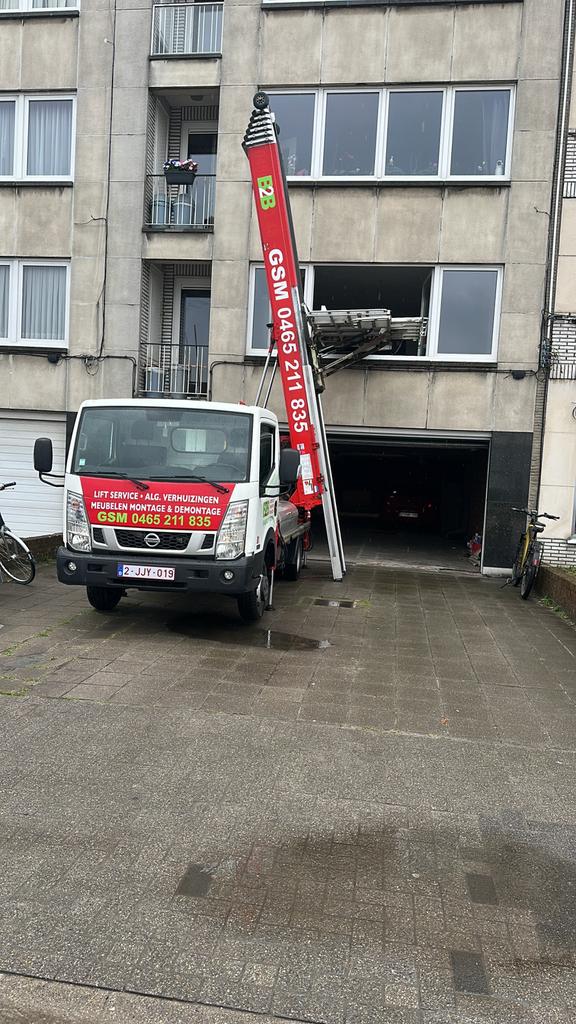 Direct Ladderlift serviec in Antwepen, Huur