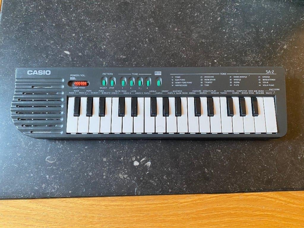 Casio SA-2, Ophalen of Verzenden, Gebruikt, Casio