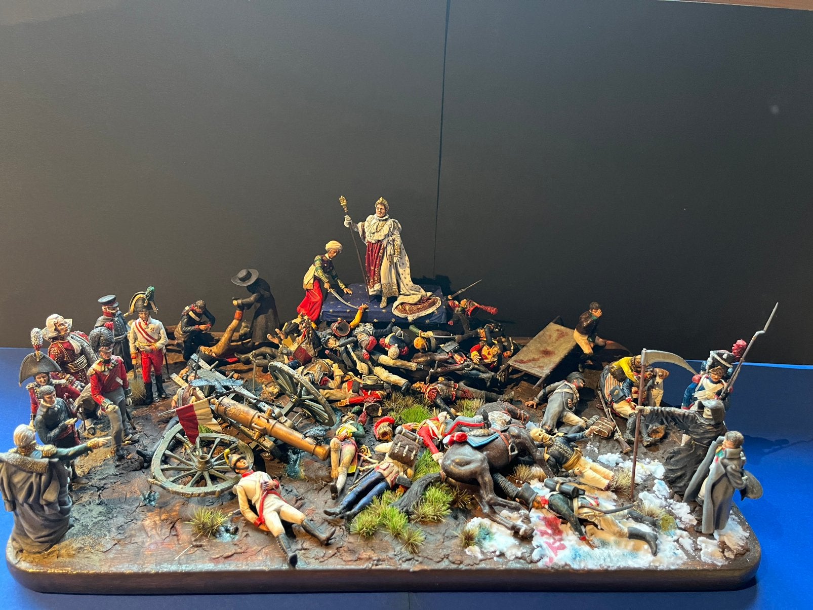 Diorama 1er Empire, Enlèvement, Diorama