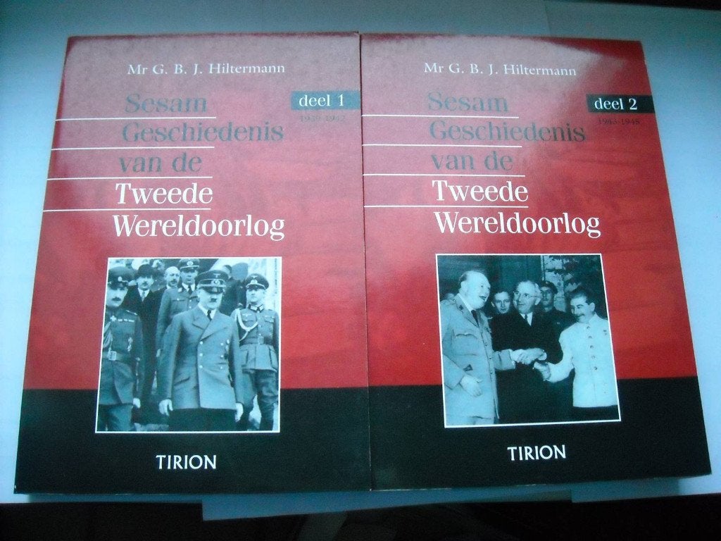 Sesam Geschiedenis van de Tweede wereldoorlog - 2 delen, Boeken, Ophalen, Tweede Wereldoorlog, Zo goed als nieuw