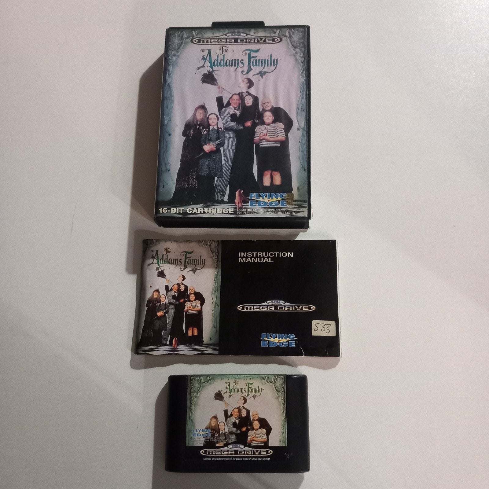 The Addams family Sega Mega Drive pal, Games en Spelcomputers, Ophalen of Verzenden, Mega Drive