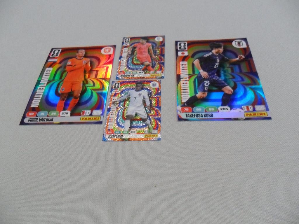 4 Panini XL Adrenalyn World Cup 2026 Limited Edition kaarten, Verzamelen, Ophalen of Verzenden, Nieuw, Poster, Plaatje of Sticker