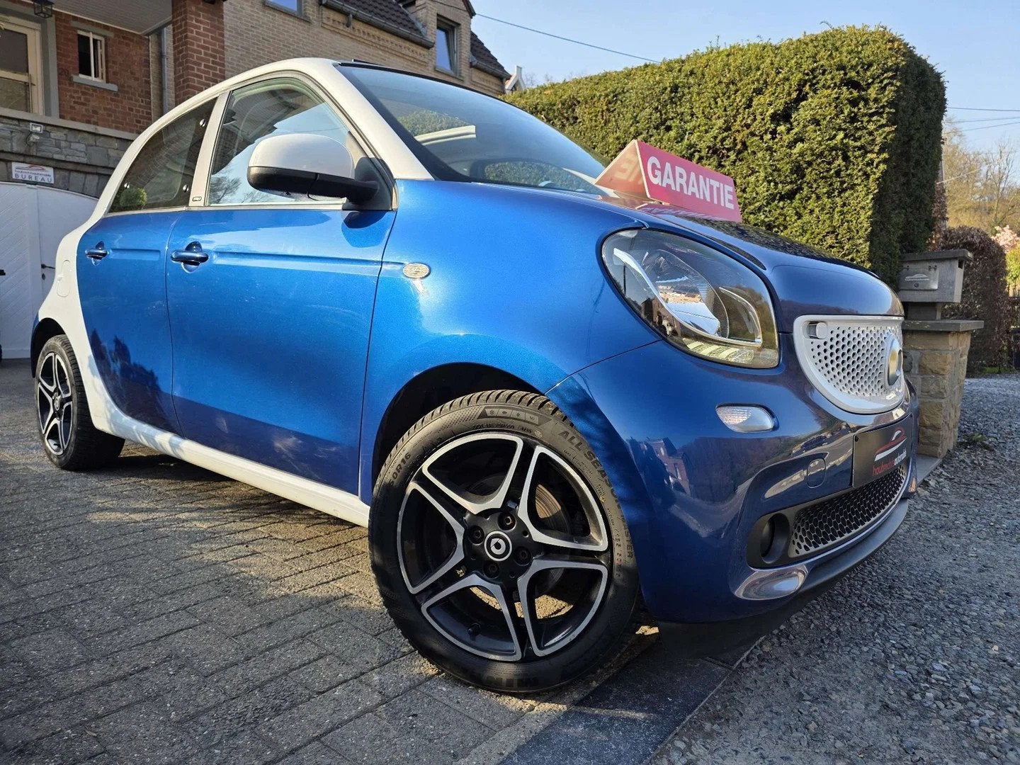 Smart Forfour 1.0i/EURO6/CABRIO/CLIM/ECRAN/GARANTIE, Autos, Smart, Achat, Boîte manuelle, Bleu, 5 portes