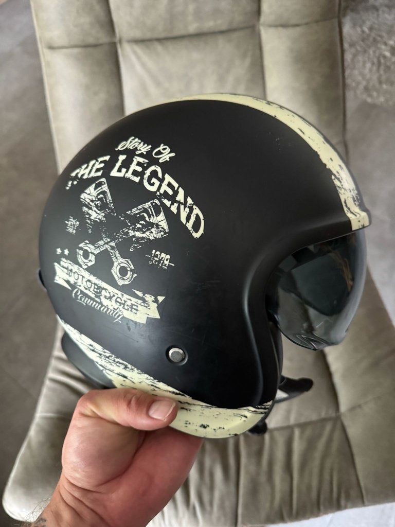 IXS helm, als nieuw, Ophalen of Verzenden, Tweedehands, M, Jethelm