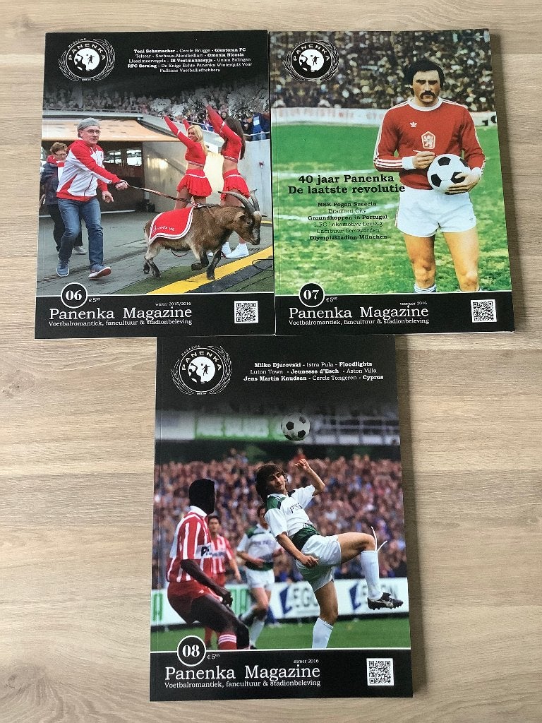 Panenka Voetbal Magazine nummers 6,7 en 8, Ophalen of Verzenden, Nieuw, Panenka Magazine, Balsport