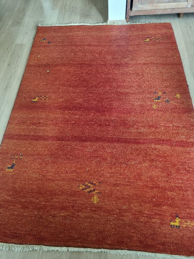 Gabbeh loom tapijt, Ophalen, Gebruikt, 150 tot 200 cm, 200 cm of meer