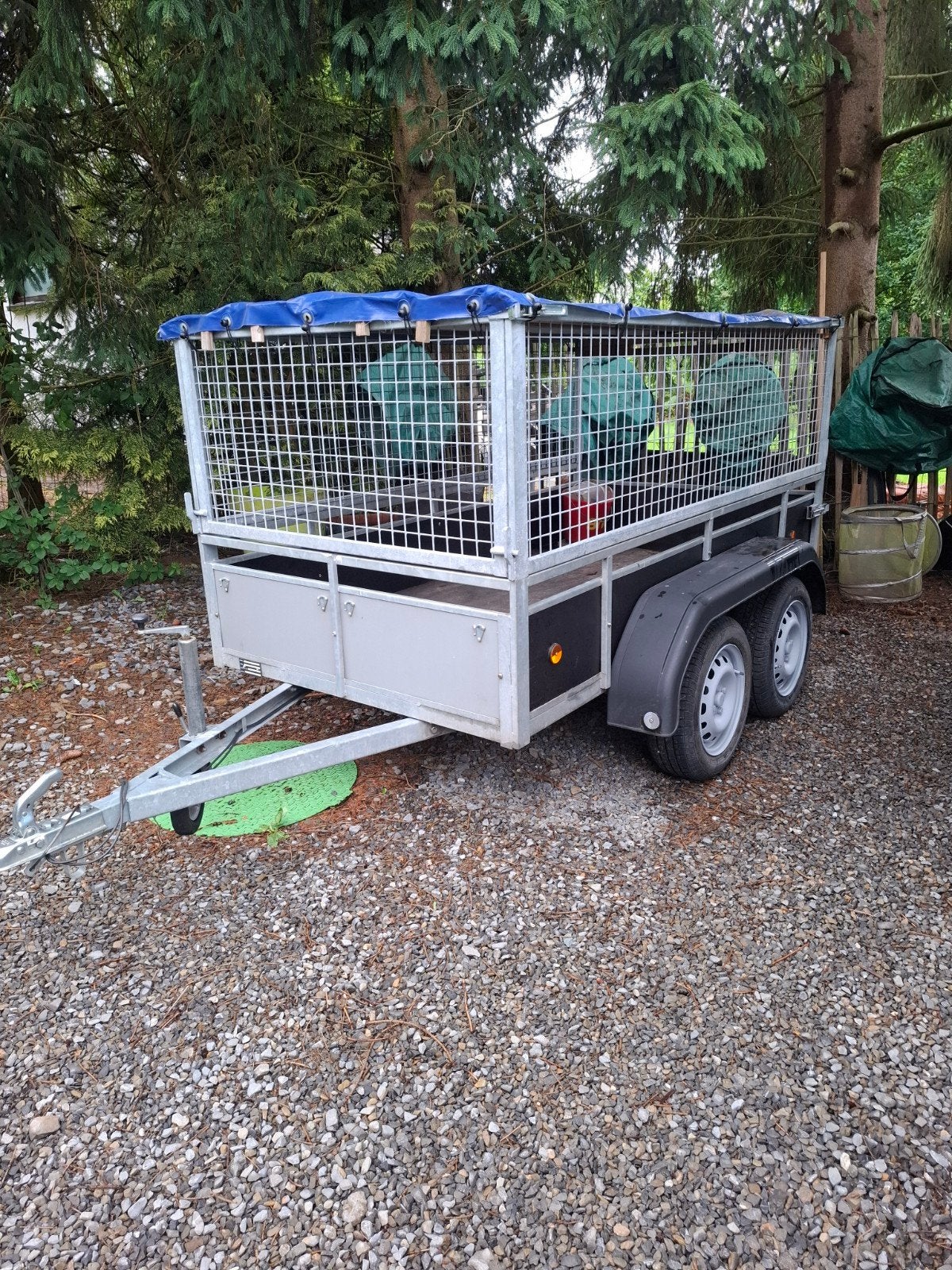 Dubbel  met certificate, Auto diversen, Aanhangers en Bagagewagens, Ophalen