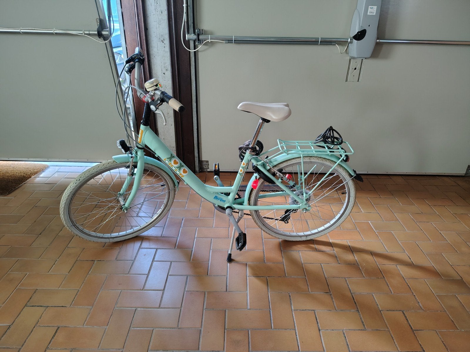 Meisjesfiets bikefun 24inch, Ophalen