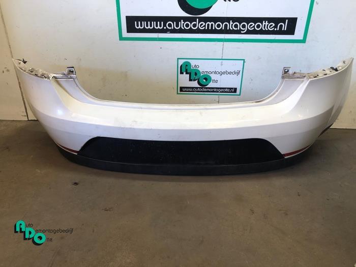 Achterbumper van een Seat Ibiza (Ibiza 08-) (LB9A), Gebruikt, -, -, Ophalen of Verzenden