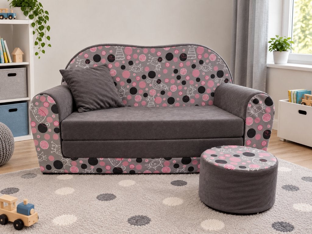 ensemble canapé-lit pour enfants - matelas d'invité - canapé, Enlèvement, Comme neuf, Autres types