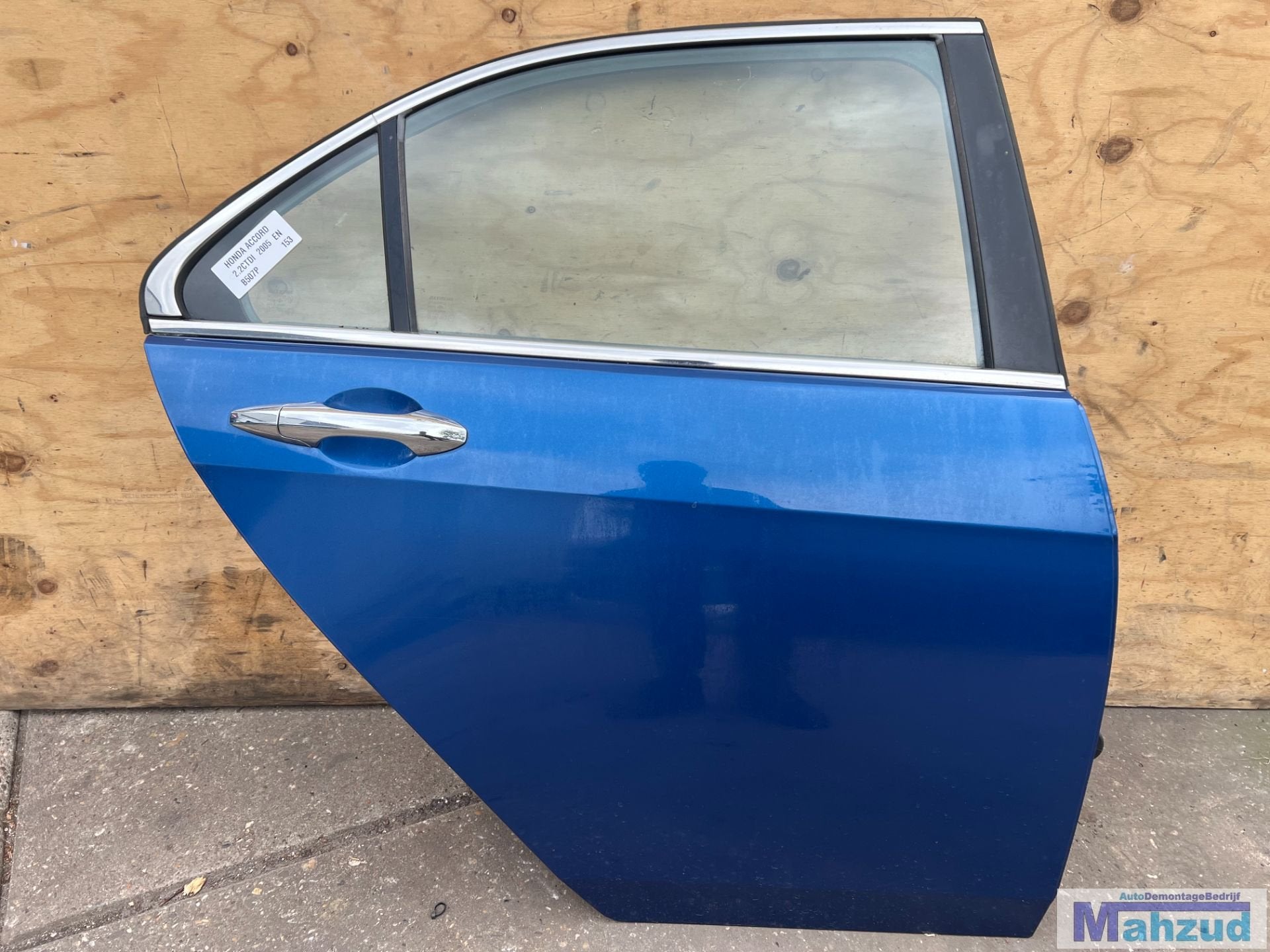 HONDA ACCORD 7 Bleue B507P Porte arri re droite 2003-2008, Info@honda.co.jp, Utilisé, Minami-Aoyama 2-chome 1-1
107-8556  Tokyo