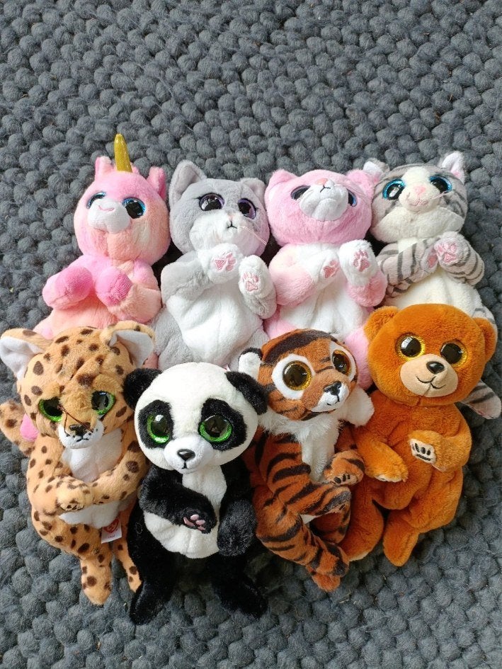 Lot van 8 Ty knuffels, Ophalen, Zo goed als nieuw, Overige typen, Ty