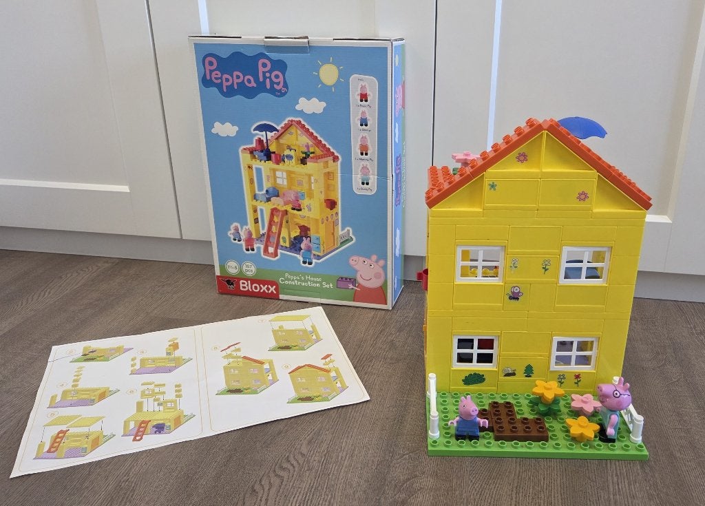 BIG-Bloxx: Peppa Pig - Familiehuis, Verzamelen, Ophalen of Verzenden, Gebruikt