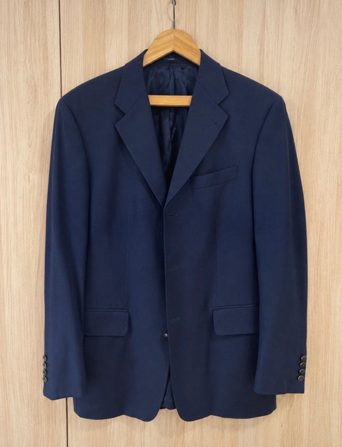 Veste de costume homme Yves Saint Laurent – Laine vierge, Enlèvement, Comme neuf, Bleu