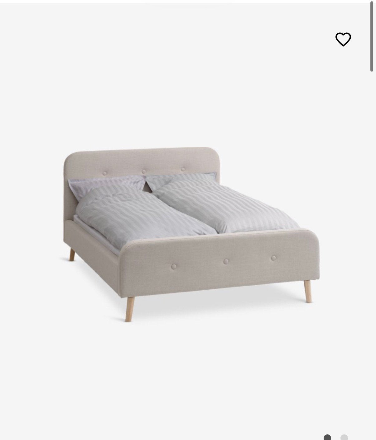Bed 140 by 200 with matress and topper, Ophalen, Zo goed als nieuw
