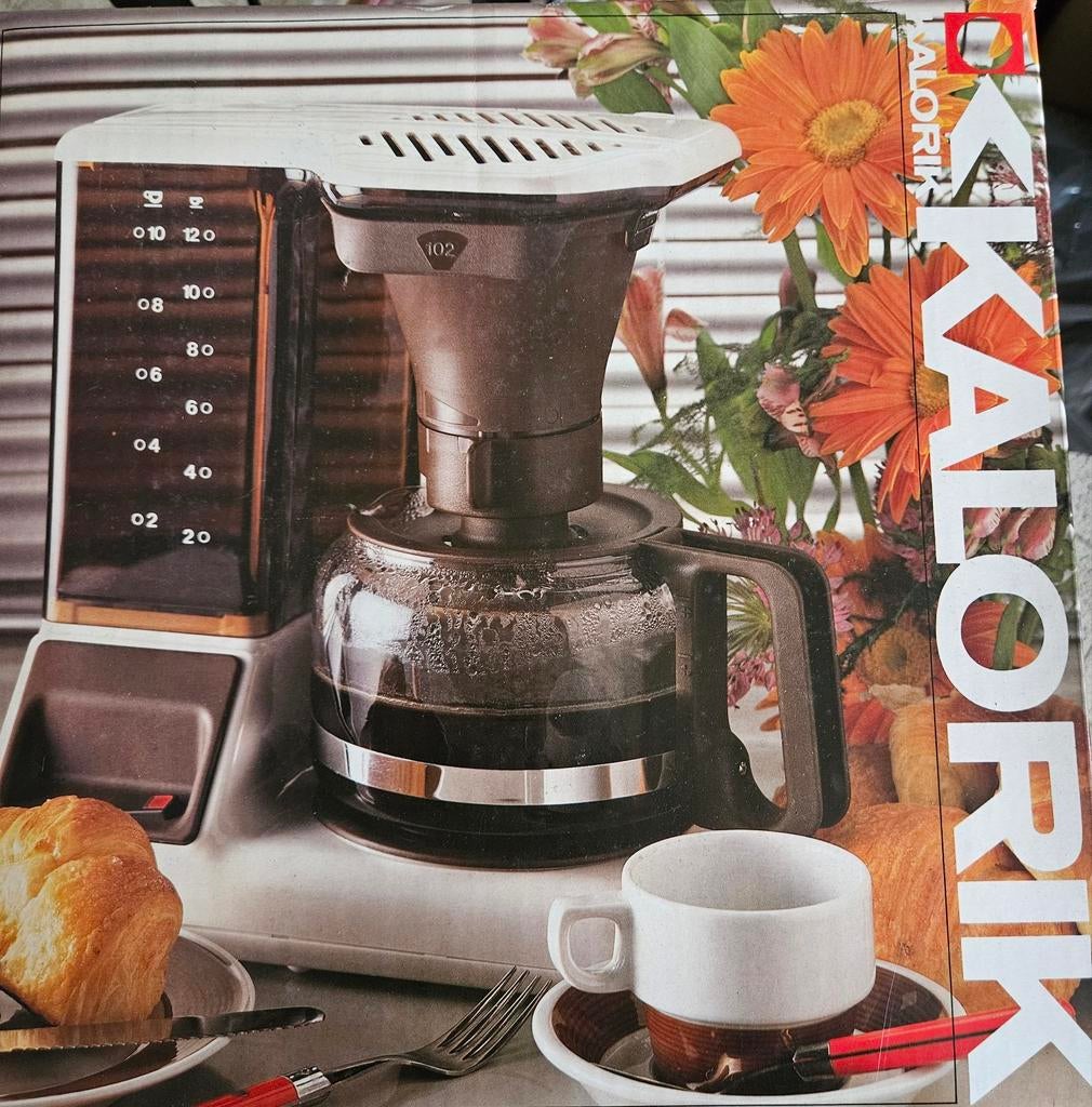 Vintage Kalorik koffiezetapparaat, Electroménager, Cafetières, Enlèvement
