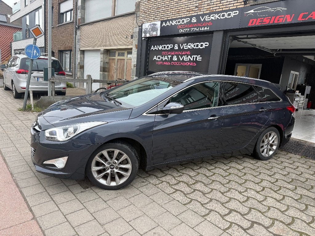 Hyundai i40 1.7Crdi jaar 2015 Navi Clim, Autos, Argent ou Gris, Achat, Entreprise, Alarme