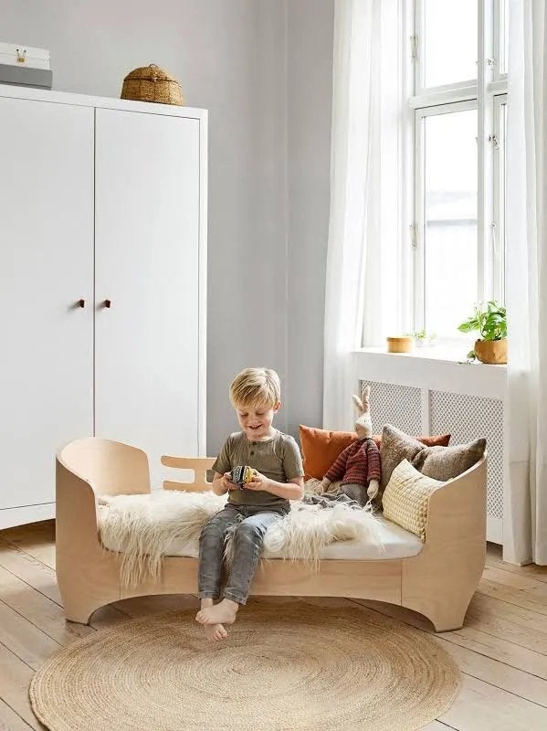 Lit bébé transformable haute gamme, comme neuf, Maison & Meubles, Enlèvement, Comme neuf