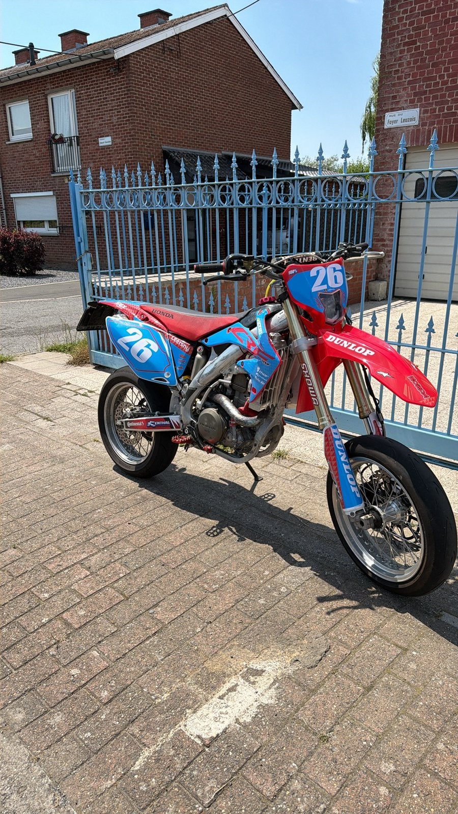 Honda hm 450 supermot homologué /straatlegaal, Particulier