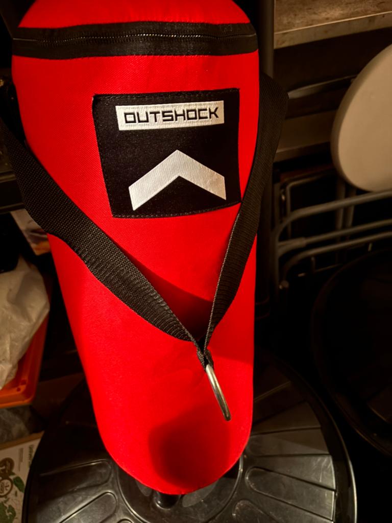 SAC DE FRAPPE POING 14 KG - ROUGE, Enlèvement, Comme neuf