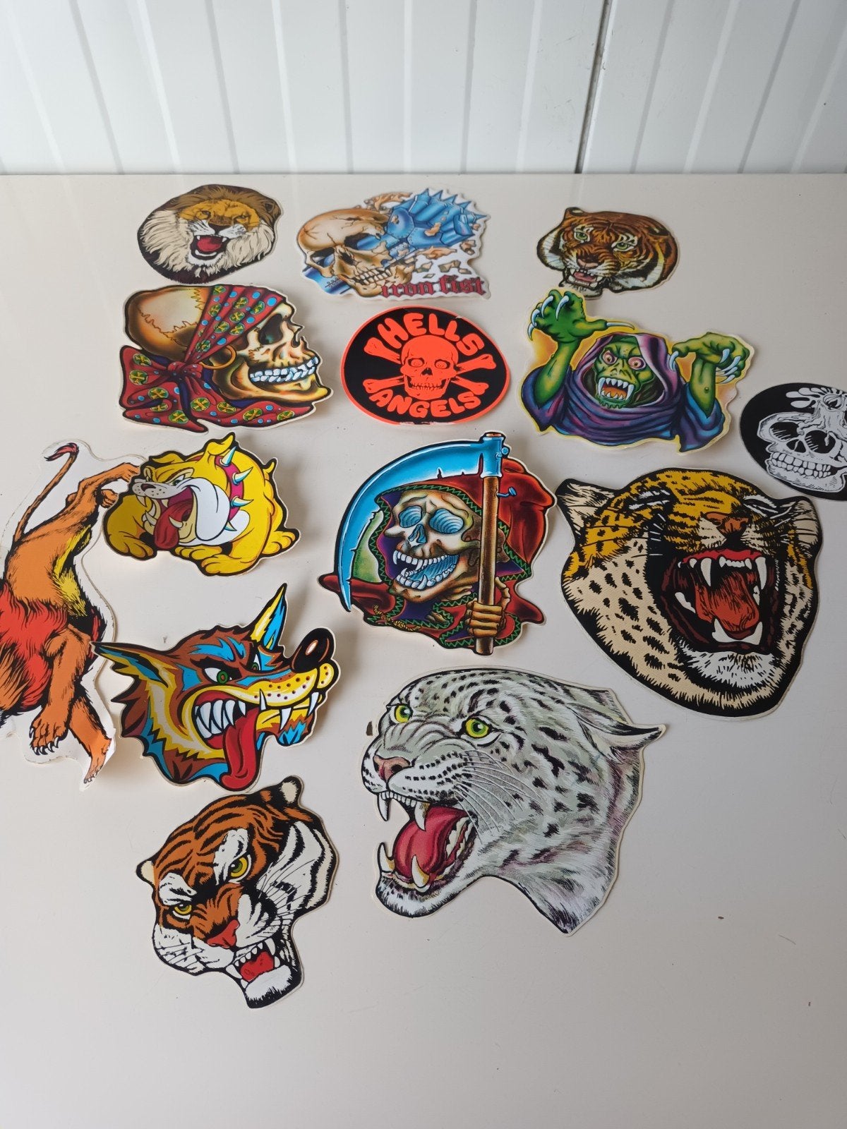Vintage stickers, Ophalen of Verzenden