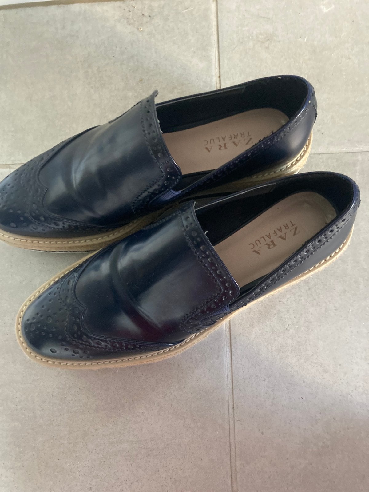 Schoenen instappers Zara, Ophalen of Verzenden, Zo goed als nieuw, Instappers