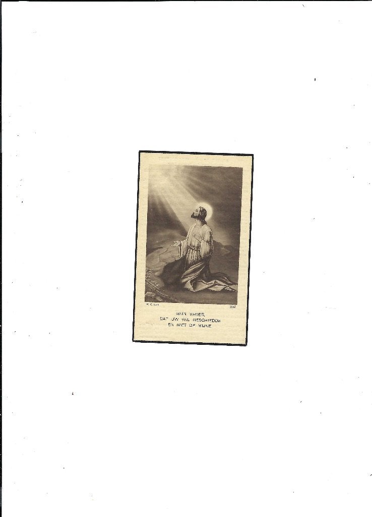 Souvenir de décès, Collections, Images pieuses & Faire-part, Enlèvement ou Envoi