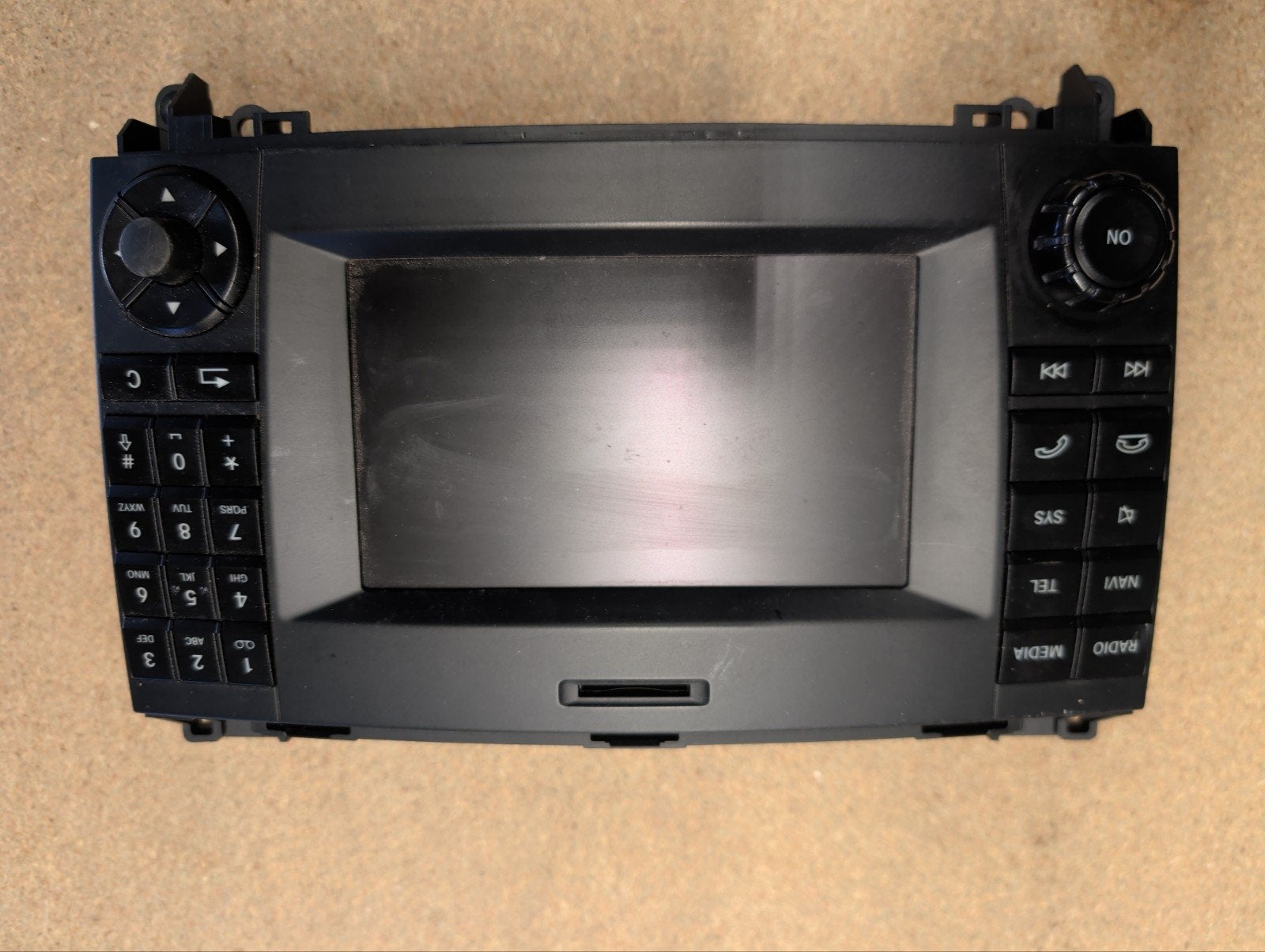 Auto radio Mercedes, Ophalen of Verzenden, Gebruikt