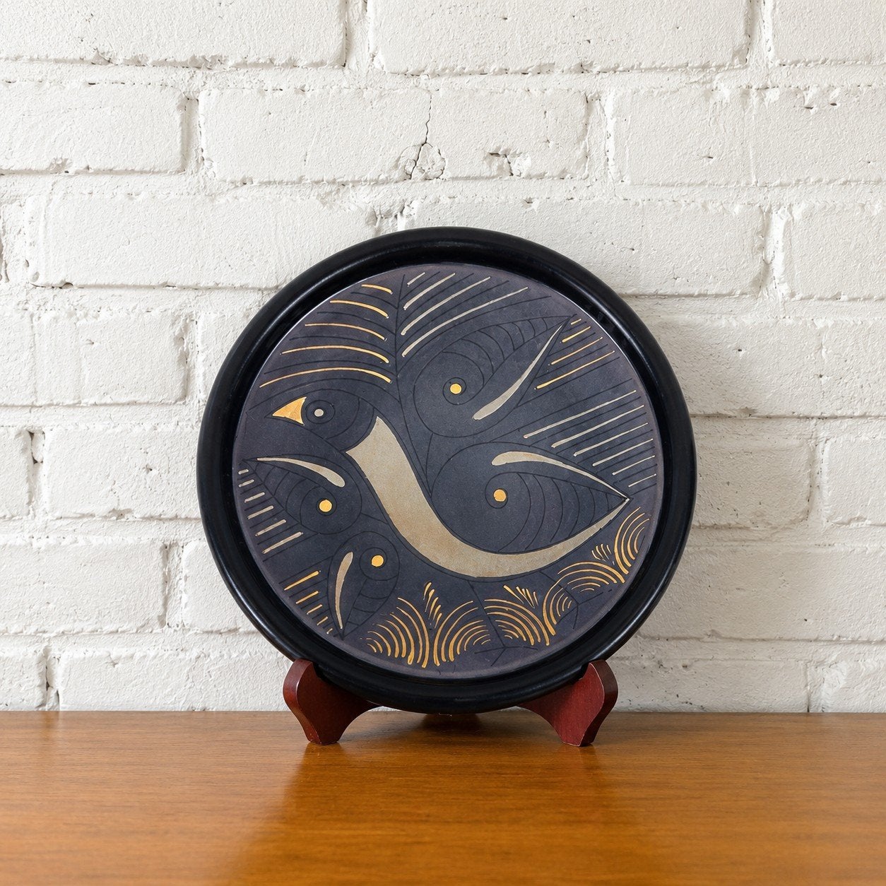 Assiette vintage kmk kupfermühle années 70 – allemagne, Enlèvement ou Envoi