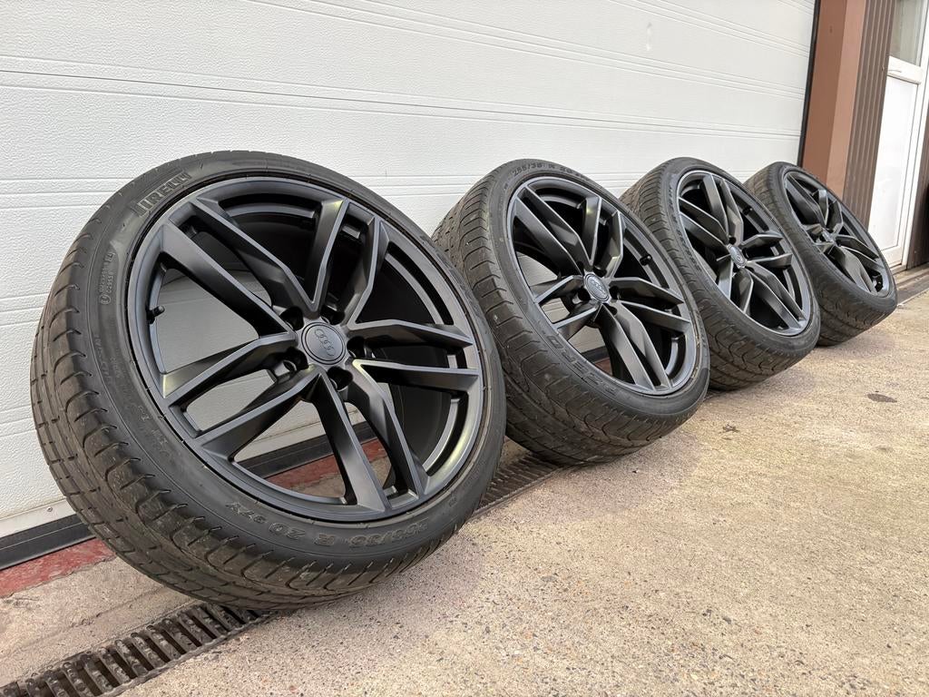 Velgen Audi A6 - S line - 20inch - C7, Auto-onderdelen, Ophalen, Gebruikt, 255 mm, Band(en)