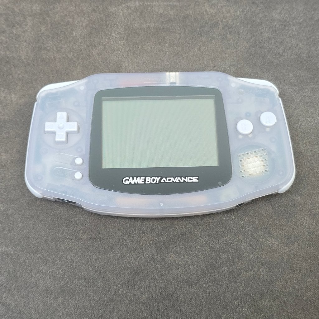 Gameboy Advance Glacier, Consoles de jeu & Jeux vidéo, Consoles de jeu | Nintendo Game Boy, Enlèvement ou Envoi, Utilisé, Game Boy Advance
