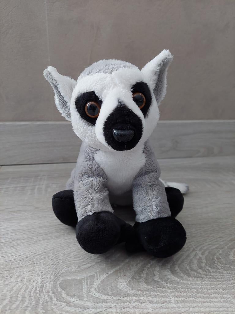 Knuffel Beekse Bergen, Ringstaart maki, Ophalen of Verzenden, Zo goed als nieuw, Overige typen