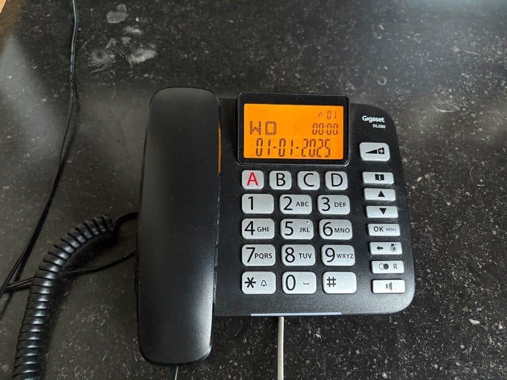 Gigaset Telefoon DL580, Télécoms, Enlèvement, Utilisé